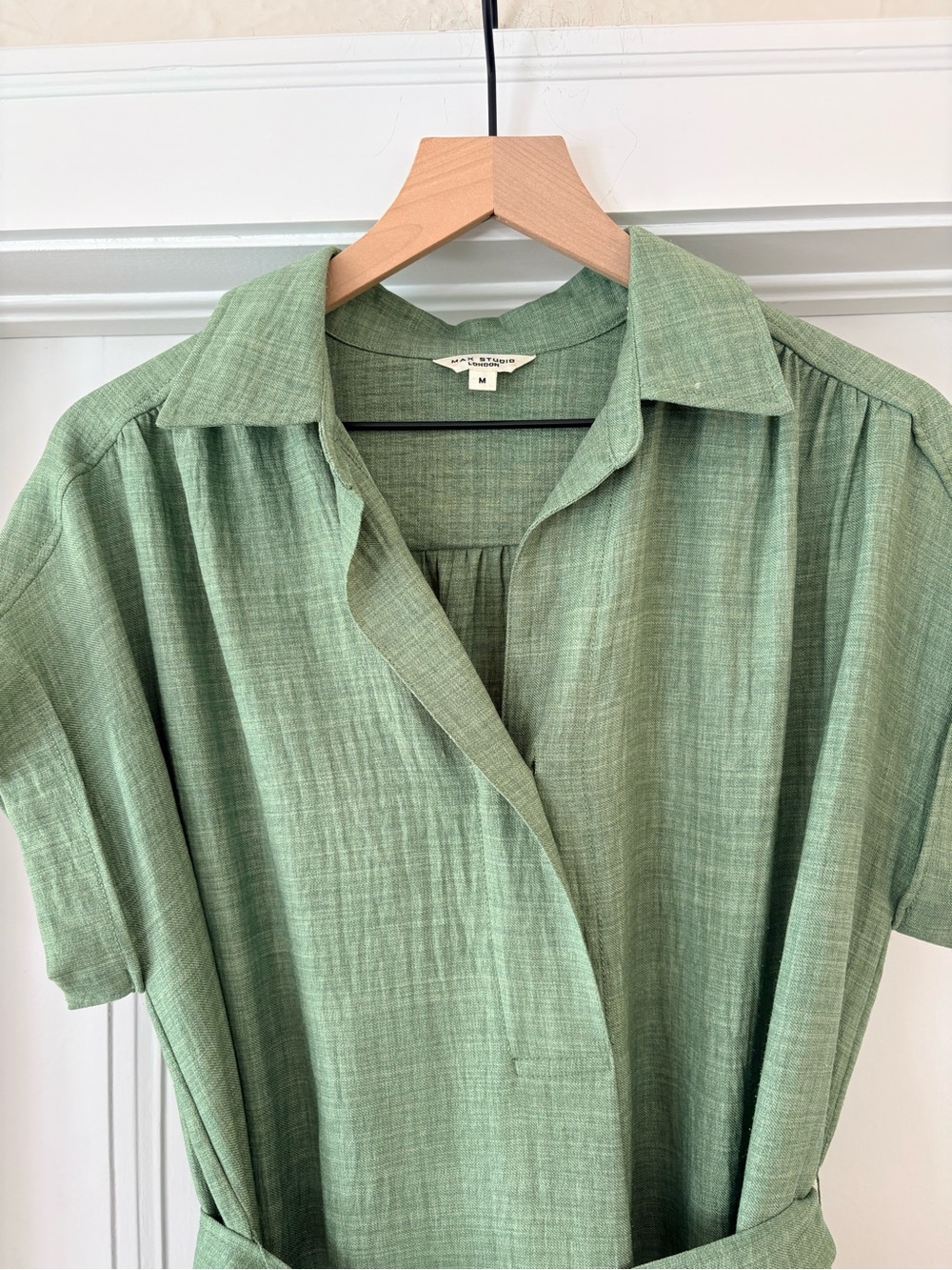 EUC Max Studio Tie-Waist Dress - Picture 6 of 9